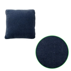 Lucas Navy Texture Square Cushion 38 x 38 cm - Picture 1 of 2