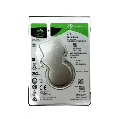 Seagate 2TB ST2000LM015 128MB SATA 6Gb/s 2.5" Laptop HDD Hard Disk Drive - Image 1 of 4