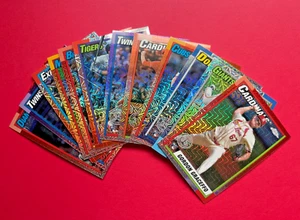 Mojo Silver Pack 2025 Topps Series 1 & 2 1990 cromo tu eliges lista inc TODAS LAS ESTRELLAS - Imagen 1 de 19