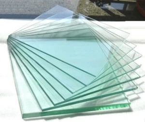 Glas nach Maß Zuschnitt Sondermaß Klarglas 2-6mm Glasplatte Scheibe Schnittkante - Bild 1 von 1