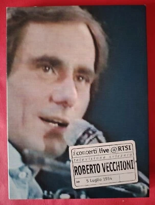 Roberto Vecchioni DVD I concerti Live a RTSI (1984) - Immagine 1 di 2