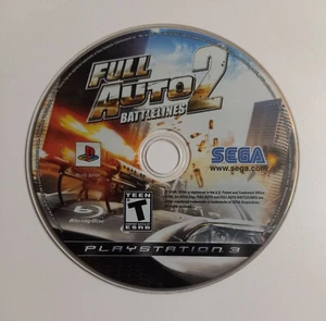 Full Auto 2: Battlelines (Sony PlayStation 3, PS3 - 2006) SOLO DISCO - Imagen 1 de 1
