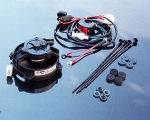 KIT VENTILATORE FAN UNIVERSALE 2 + 4 TEMPI CON INTERRUTTORE PER TUTTI ENDUROS - Picture 1 of 11