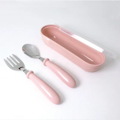 Personalisiertes Besteckset mit Gravur Name Löffel & Gabel Baby Kinder Wunschname - Bild 1 von 4