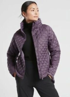 ATHLETA WHISPER FEATHERLESS JACKET IN PURPLE SIZE S BRAND NEW WITH TAGS - Image 1 of 4