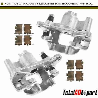 2x Pinza de freno de disco laterales traseros para Toyota Camry Lexus ES300 2000-2001 V6 3,0 L Foto 1 de 4