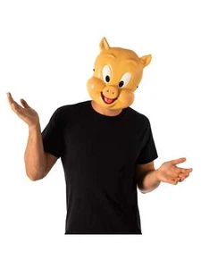 Porky Pie Adults Face Mask Space Jam Fancy Dress Accessory Mask Ladies - Picture 1 of 1