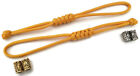 Paracord Lanyard/Keychain 550 (Gld. Yellow) Nordic Runes - 3 Variations (2 Pack)