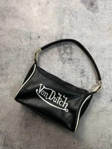 Von Dutch Vintage y2k opium shoulder bag rare opium eco leather - Picture 1 of 10