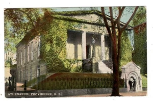 Athenaeum Providence Rhode Island Postcard RI - Picture 1 of 2