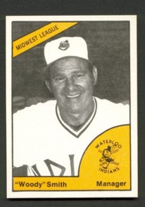 1977 TCMA Waterloo INDIANS  FOREST Woody SMITH Manager UNIVERSAL CITY Missouri