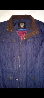 Vince Camuto Dark Navy Diamond Quilted Jacket Size (S) Small - Image 1 of 4