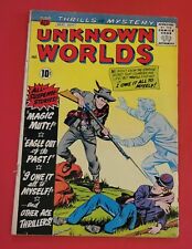 UNKNOWN WORLDS #10 (American Comics Group 1961) -- Silver Age Sci Fi
