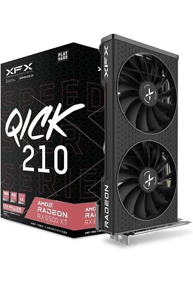 XFX Speedster QICK 210 AMD Radeon RX 6500 XT Core Gaming 4GB GDDR6 Graphics Card - Image 1 of 4