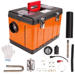 Diesel Air Heater Portable Toolbox Night Heater For Car Camper 12v 110v 5KW - Picture 1 of 10