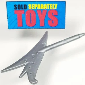 Vtg Battle Beasts Horny Toad #7 AXE ax original 1986 silver weapon accessory - Picture 1 of 11