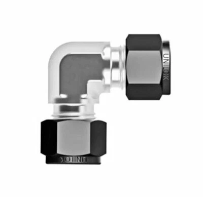  1/4" Tube Elbow Fitting 316ss SSP Unilok  ISSU4UE - Image 1 of 2
