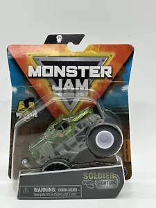 Camión Monster Jam Series 19 Soldier Fortune con barra de ruedas 2021 - Imagen 1 de 2