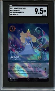 2023 Disney Lorcana Aurora Enchanted SGC 9.5 - Picture 1 of 1