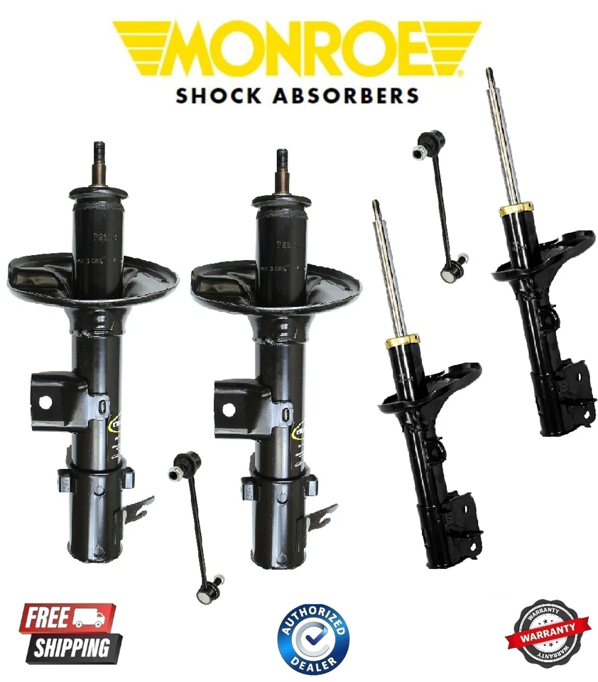 Amortiguador completo Monroe puntal delantero y trasero con barra estabilizadora para Hyundai Tucson 05-09 Foto 1 de 1
