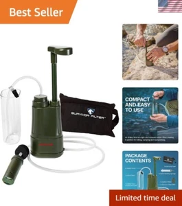 PRO Tragbares Handpumpen-Wasserfiltersystem - Kompakter & leichter Luftreiniger - Bild 1 von 10