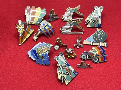 VINTAGE LOT OF 1980/90's MAFCO SPORTS OLYMPIC PINS ENAMEL TENNIS LIFTING GOLF - Image 1 of 4