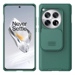 For OnePlus 12 5G Camera Lens Slide Protection Case Bumper Back Cover - Picture 1 of 9