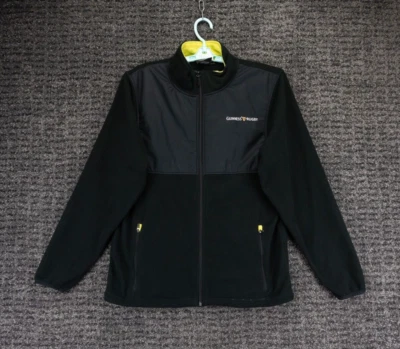 Guinness Rugby Jacket Mens Large Black Full Zip Fleece Outdoor Sports Stout Beer - Image 1 of 4