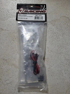 3Racing Rock Crawler LED Light Bar Set (4 Spot Lights) 3RAC-LEDK02 ~ RC4WD AXIAL - Image 1 of 3