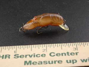 Vtg REBEL Wee Crawfish Ultra-Light Fishing Lure • Shallow Floater • Nice Color - Picture 1 of 5