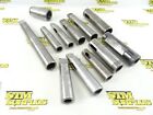 12 ASSORTED MORSE TAPER SHANK ADAPTERS SOCKETS & EXTENSION 2MT TO 5MT 