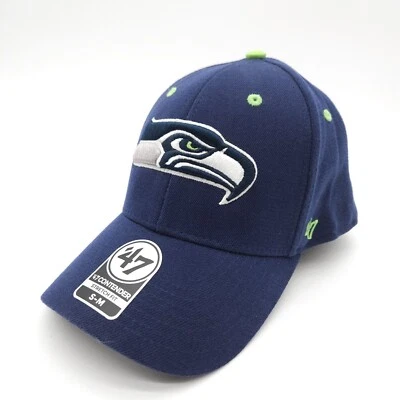 Gorra de fútbol americano Seattle Seahawks 47' marca Contender S/M ajuste elástico flexible NFL Foto 1 de 4