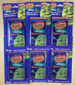 2007 SHREK THE THIRD (INKWORKS) 2 PACK BLISTER PACK (LOT OF 5) 10 PACKS TOTAL