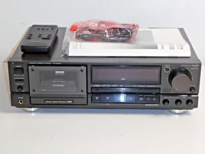 Technics RS-BX828 High-End Kassettendeck, sehr gepflegt, FB&BDA, 2J. Garantie - Bild 1 von 6