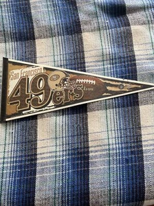 NFL San Francisco 49ers Felt Pennant Banner Wincraft Sports - Picture 1 of 5