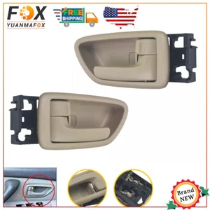 Inside Interior Door Handle Left and Right for Toyota Sequoia 01-07 Tundra 04-06 - Picture 1 of 8