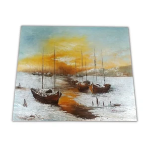 Original Oil Painting by Mangeri Signed 20th Century Impressionism 24" x 20" - Picture 1 of 13