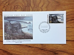 Allied landings at Normandy D Day  Marshall Islands 1994 First Day Cover (d) - Picture 1 of 3