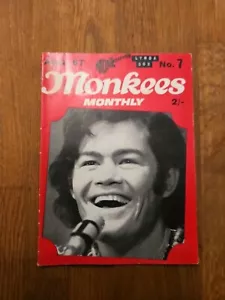 The Monkees Original 1967 UK Monthly Magazine August No.7 - Imagen 1 de 5