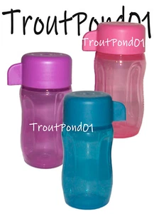 TUPPERWARE Eco Bottles Set 3 Small Mini Sports 90 mL Berry Purple Pink Blue - Picture 1 of 7