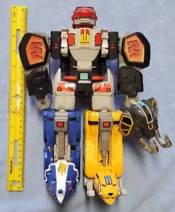 POWER RANGERS DELUXE DINO MEGAZORD COMPLETE 1991 bandai - Picture 1 of 10