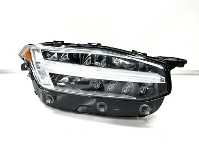 2016-22 OEM Volvo XC90 Full LED Headlight Right Passenger Side 32228301 *Cracked - Image 1 of 4