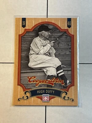 Hugh Duffey 2012 Panini Cooperstown miembro del Salón de la Fama #27 1888-1906 Foto 1 de 2