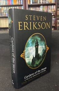NEW Malazan: Gardens of the Moon Steven Erikson Bantam UK HC 10th Anniversary - Imagen 1 de 8