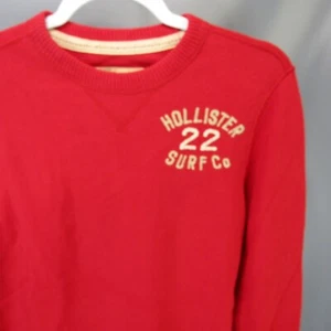 Hollister Surf Co Thermo T-Shirt Herren Gr. M bestickt Medium Crewneck - Bild 1 von 11