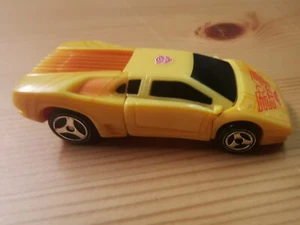 Vintage Hasbro Transformers Robots in Disguise yellow Lamborghini car (Box E) - Picture 1 of 4