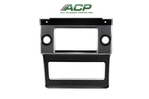 1969 1970 Ford Mustang Radio Dash Bezel Brand NEW Hard to Find Black Color NEW - Picture 1 of 1