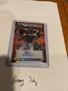 2023 Leaf Metal Baseball Enrique Bradfield Jr 1st Round Gems IRG-EBJ 1/1 Copper - Bild 1 von 6