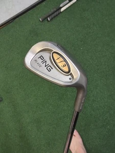 Ping I/3 Blade U Gap Wedge Steel Cushin Dynamic Gold Stiff Flex Blk Dot - Picture 1 of 6