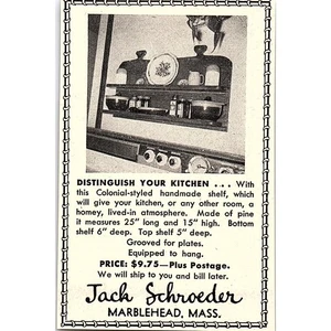 Jack Schroeder Marblehead MA 1952 Yankee Magazine Ad SAG5-M2 - Picture 1 of 2